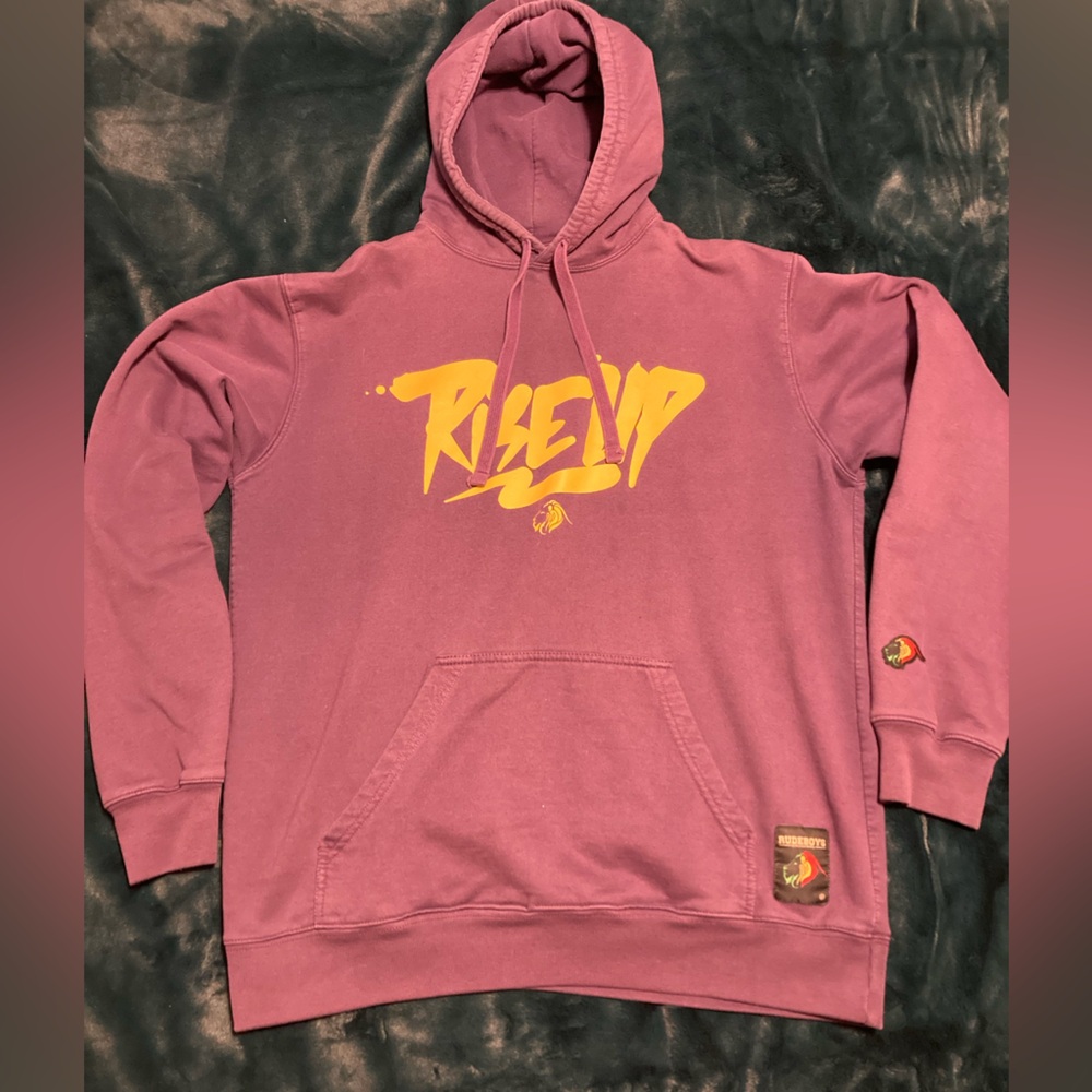 RARE Vintage Rasta Hip Hop Rudeboys Original Clothing Graffiti Hoodie